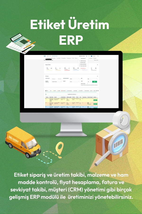 Devartist ERP proje Görseli