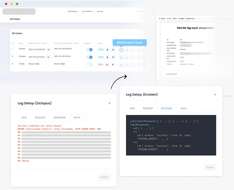 Devartist | Api Yönetimi Genel Ayarlar